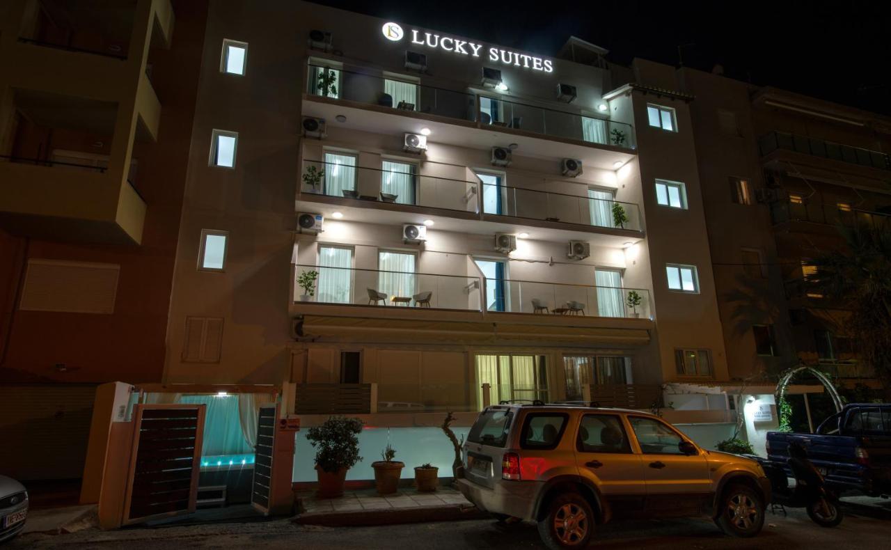 Lucky Suites-Adults-Only Elegant Stay Rethymno  Bagian luar foto